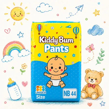 Kiddy Bum New Born / XS diaper pants pack